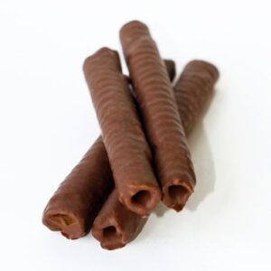 CANUDO COBERTO COM CHOCOLATE AO LEITE 100g